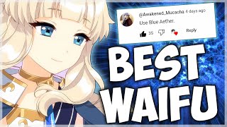 BLUE AITHER IS THE BEST WAIFU lul  Epic Seven [upl. by Nillek]