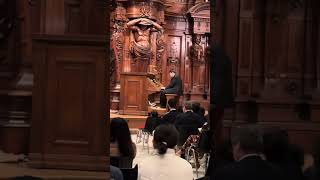 Methuen Memorial Hall Organ Bach’s Prelude and Fugue in Cm BWV 548 [upl. by Atikahs940]