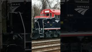 First Amtrak EMD GP383 in New Modern Phase VII 7 Paint Scheme [upl. by Kavanaugh]