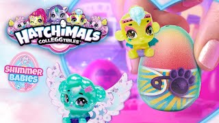 NEW Shimmer Babies CollEGGtibles Hatchimals Unboxing Hatchimals  Hatch It On [upl. by Phillada]