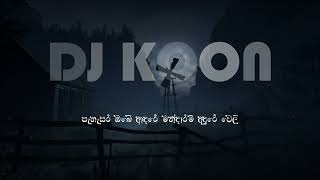 Pahasara Obe Adare  Centigradz  DJ KOON Remix Beat mix Lyrics Video [upl. by Pazit905]