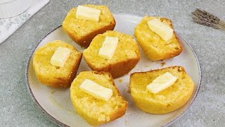 Cornbread muffin la ricetta con farina di mais da provare subito [upl. by Chandos455]