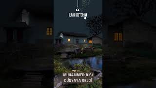 MUHAMMED DÜNYAYA GELDİ MÜZİKSİZ İLAHİİLAHİ DEFTERİMYOUTUBE SHORTS [upl. by Pacorro]