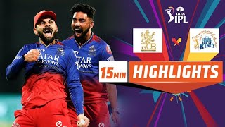 RCB vs CSK 41st Match IPL 2024 Highlights  IPL Highlights 2024  CRICKET 24 [upl. by Morril]