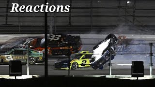 Michael McDowell Near Flip  Josh Berry Flip Reactions [upl. by Prissie]