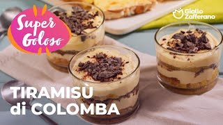 TIRAMISÙ di COLOMBA  RICETTA ANTISPRECO SUPER GOLOSA 🤤😍☕🥄 [upl. by Idoj]