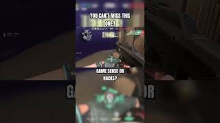 Is that game sense Or hacks valorant viralvideo [upl. by Llerehs332]