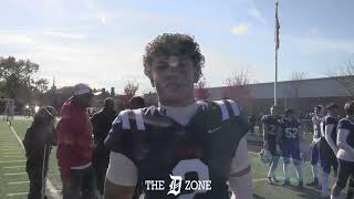 Interview with University Liggett 2026 QB Nikkos Davis [upl. by Hallee]