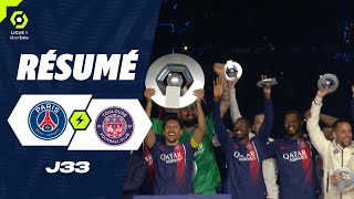 PARIS SAINTGERMAIN  TOULOUSE FC 1  3  Résumé  PSG  TFC  20232024 [upl. by Ahsinrev]