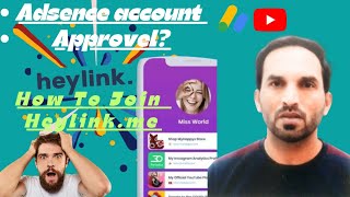 Adsense approved kaise karen Adsense how to approve adsense approve with heylinkmeadsence [upl. by Juster]