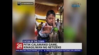 Pitikcalamansi game kinagiliwan ng netizens [upl. by Llenel]