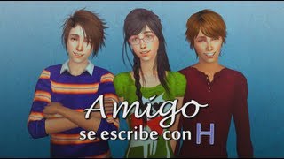 Amigo se escribe con H  Parte 13 Cortometraje Sims 2 [upl. by Siduhey]