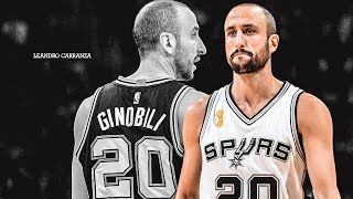 LOS MEJORES MOMENTOS DE MANU GINÓBILI EN LA NBA [upl. by Brander]