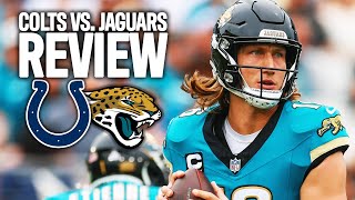 Colts vs Jaguars Week 5 Game Review  PFF [upl. by Ayak]