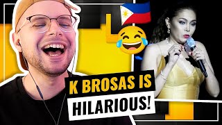 K BROSAS impersonates international amp local singers  HONEST REACTION [upl. by Brynn]