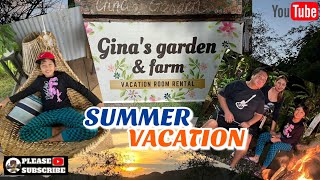 Ginas Garden And Farm  Real Quezon  Vacation Room Rental  REVIEW [upl. by Aneahs]