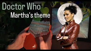 Doctor Who Marthas theme  34 key kalimba cover with Tabs [upl. by Lakim]