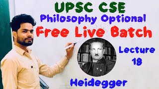 Heidegger Philosophy [upl. by Llewxam]