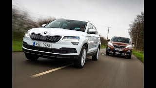 Skoda Kodiaq SUV vs Peugeot 3008 SUV [upl. by Wilde93]