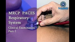 MRCP UK PACES Station01 Respiratory System Part1 International Intensive Course 2017 [upl. by Ecirtel]