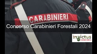 Concorso pubblico per 12 tenenti nel ruolo Forestale dell’Arma dei Carabinieri [upl. by Yesnil]