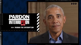 Barack Obama congratulates Pardon The Interruption for 20 years  PTI [upl. by Sukcirdor664]