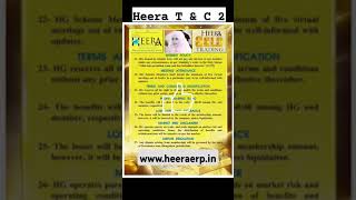 heera group terms and conditions [upl. by Adamok]