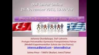 Webinar ETwinning im DaF Unterricht Teil 1 Was ist das [upl. by Ydnolem]