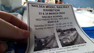 my announcement for Nailsea model railway exhibition this weekend [upl. by Enilorac]