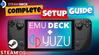 Emulation is LEGAL Steam Deck Switch Emulation Guide with Yuzu  EmuDeck steamdeck yuzu emulator [upl. by Creight70]