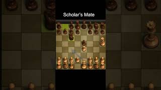 Scholars mate chess chesstraps [upl. by Barn]