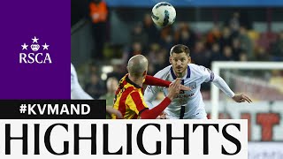 HIGHLIGHTS KV Mechelen  RSC Anderlecht  20232024 [upl. by Maurer748]