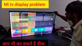 Xiaomi 43 inch tv display problem Mi tv display problem 43 Mi tv display vertical line problem [upl. by Curren]