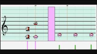 Bomberman 64  Green Garden  Mario Paint Composer [upl. by Otrebilif962]