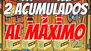 Saque 2 acumulados al MÁXIMO 🤑🤑🤑 en el GARAGE 📦📦📦  Moneditas Oficial 🍓 [upl. by Ymmor]