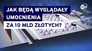 Setki kilometrów umocnień bunkrów i zasieków Tak ma wyglądać quotTarcza Wschódquot [upl. by Ynnal]