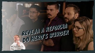 Reveja a reforma do Heros Burger Pesadelo na Cozinha [upl. by Aehsan]