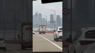 Driving into Incheon South Korea [upl. by Neve]