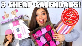 3 CHEAP Calendars in ONE VIDEO Ulta Unboxing MARATHON 25 Calendars of Christmas 1112amp13 [upl. by Trebuh]