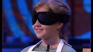 Uczestnicy musieli się wykazać wyczuciem smaku w teście „na ślepo” MasterChef Junior [upl. by Kentigerma]