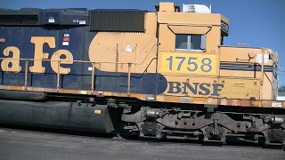 Dead Santa Fe quotCub Scoutquot SD402 plus a GP382 and some newer GE sounds [upl. by Isaak]