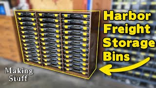 DIY Harbor Freight Storage Bin Rack  Sortimo On A Budget [upl. by Bevvy]