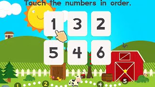 Animal Math Games for Kids in Pre K by Eggroll Games  Brief gameplay MarkSungNow [upl. by Yrtua]