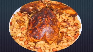 Chicken Mandi Rice Recipe  No oven No Air Fryer food trending viralvideo [upl. by Maggy602]