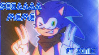 Segaaaa  animation meme  ft Sonic [upl. by Aliahkim]