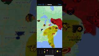 NHL Division Realignment III NE SE NW SW [upl. by Dranyar]