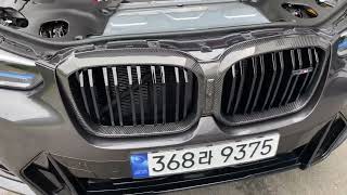 x4 lci carbon grill [upl. by Nosniv]