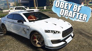 Obey 8F Drafter  Best Customization Paint Job Guide  GTA ONLINE [upl. by Esekram]