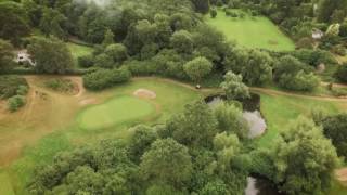 Golf course flyby Ufford Park Woodbridge [upl. by Sibley412]