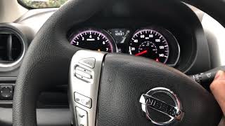 HOW TO TURN ONOFF WINDSHIELD WIPERS  NISSAN VERSA  HOW TO [upl. by Pfosi886]